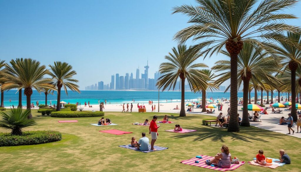 Jumeirah Beach picnic spots