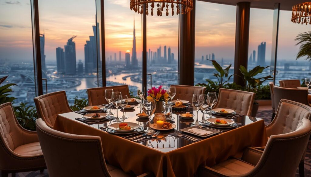 Luxury dining Dubai