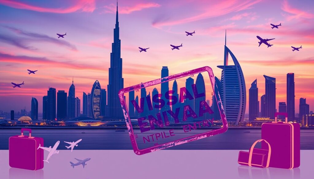 Multiple entry visa validity Dubai