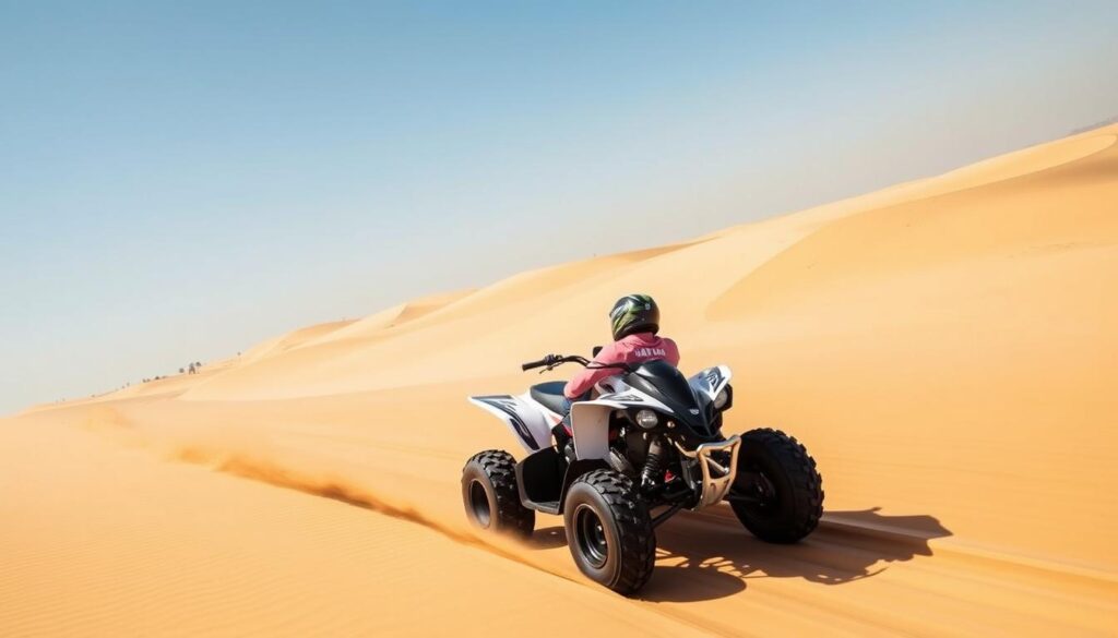 Yamaha Raptor desert thrill Dubai