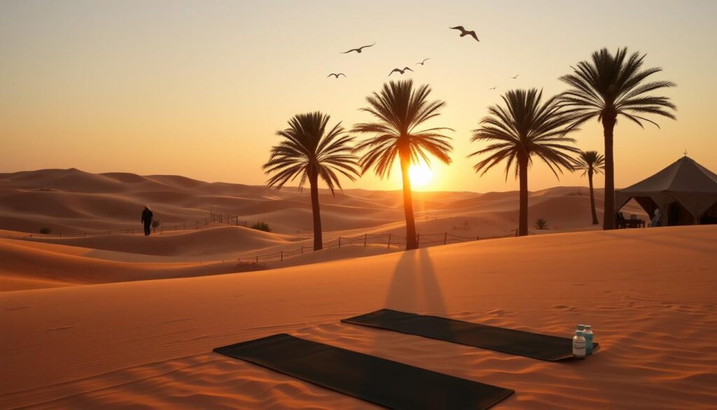 wellness desert safaris Dubai, spa and safari packages, relaxing desert tours